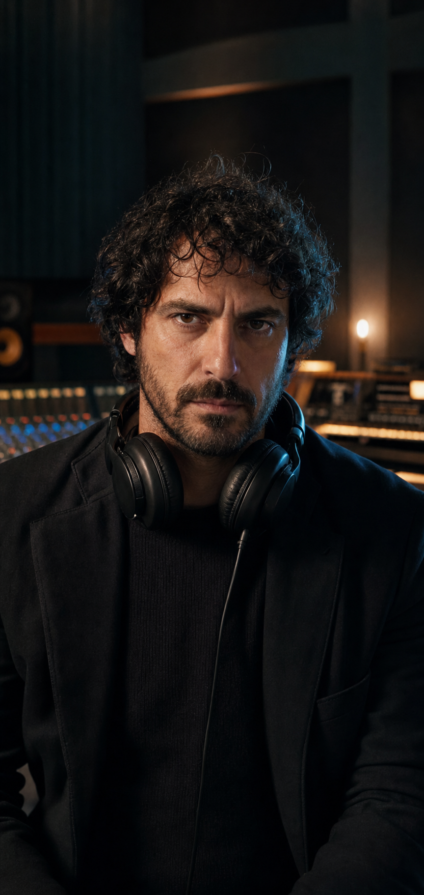Vito Caputo, fondatore di Crescendo, in studio